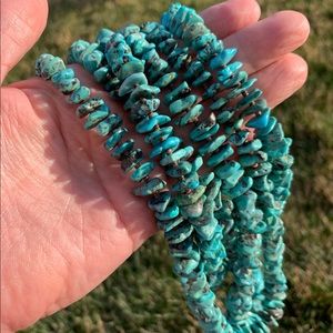 Chaco Canyon Genuine Turquoise Necklace